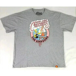 Johnny Cupcakes x The Simpsons HOMER "MMMM... Johnny Cupcakes" T-Shirt Men's 2XL